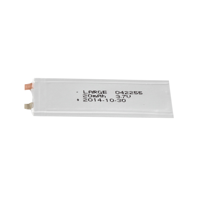3.7v 20mAh 042255 超薄聚合物鋰電池