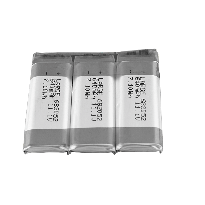 11.1V 640mAh 682052 超聲波流量計(jì)聚合物電池 軟包電池