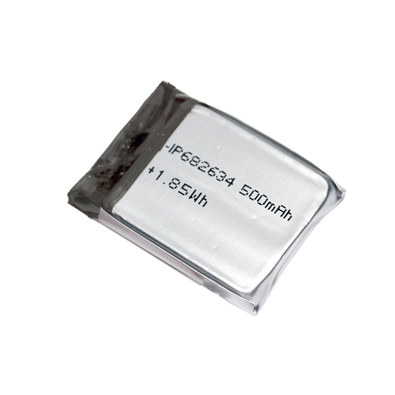 3.7V 500mAh 682634 移動支付終端聚合物鋰電池，鈷酸鋰材料