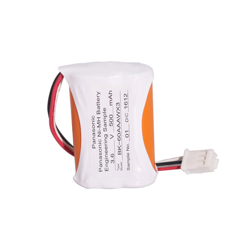 3.6V 500mAh TBOX 車載運算器用寬溫鎳氫電池