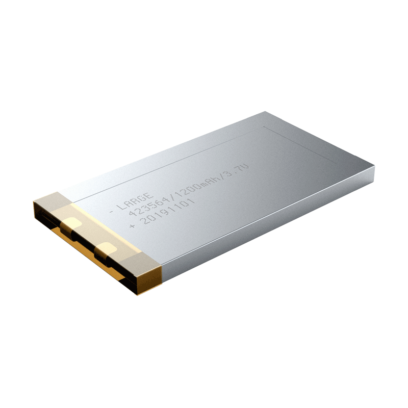 3.7V 1200mAh 血糖檢測儀聚合物鋰電池，三元材料