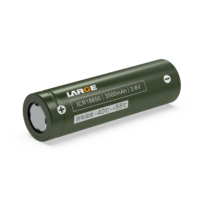 低溫高能量密度18650 3.6V 3500mAh 比能量252Wh/kg